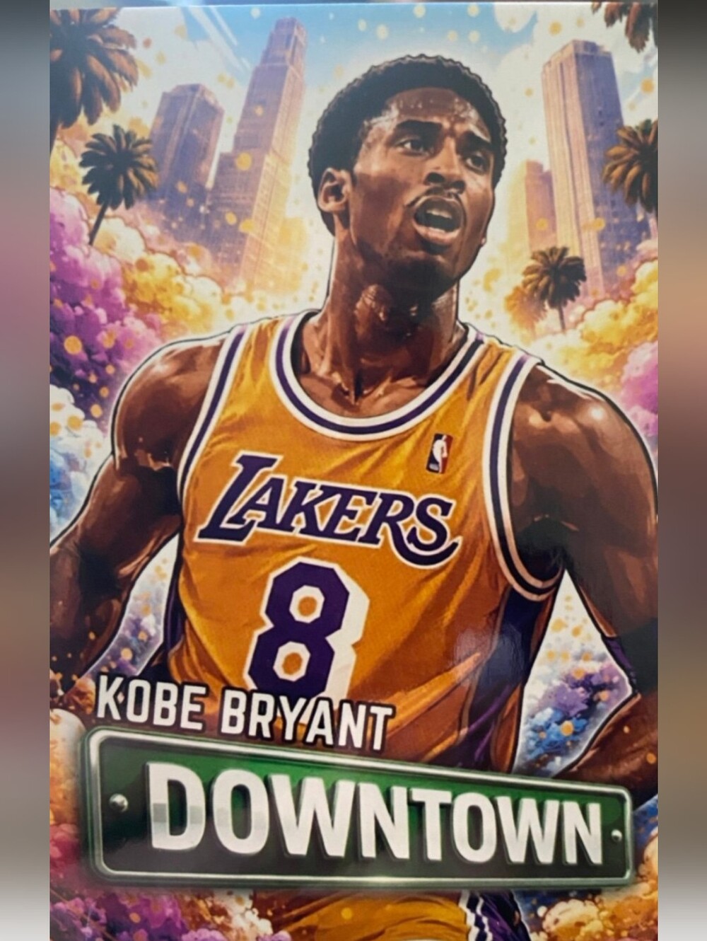 NEW! KOBE BRYANT NBA/HIGH SCHOOL 8.5x11 ULTRA PREMIUM GLOSSY 4 POSTER BUNDLE SET